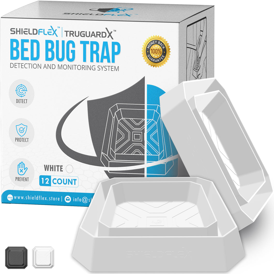 TruGuard X™ Bed Bug Interceptors — (12 Pack)