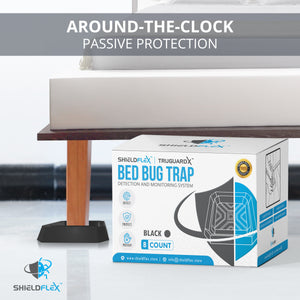 TruGuard X™ Bed Bug Interceptors — (12 Pack)