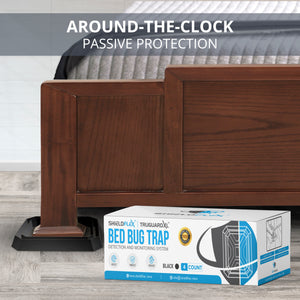 TruGuard XL™ Bed Bug Interceptors — (4 Pack)